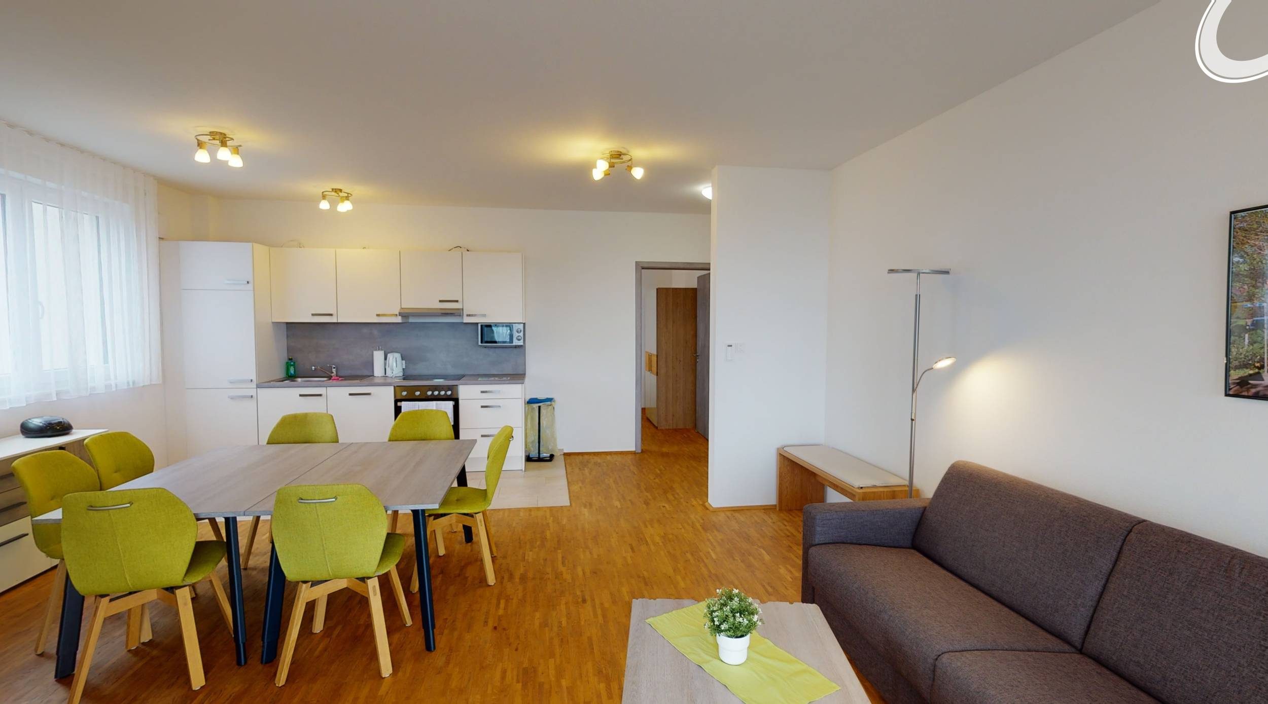 3D-Rundgang durch die Wohnung Domizil im Tönsberghaus, Vorschau
